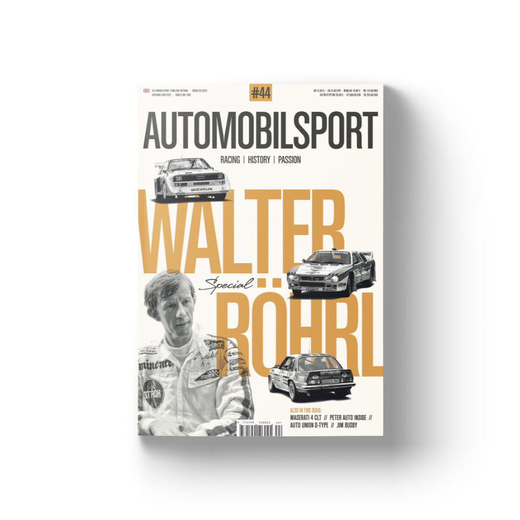 AUTOMOBILSPORT #44 – Walter Röhrl – English edition