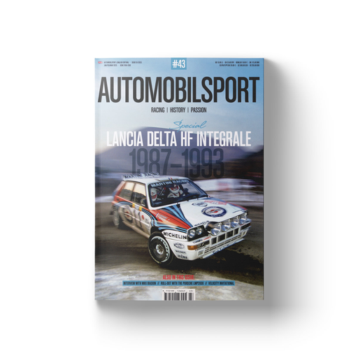 AUTOMOBILSPORT #43 – Lancia Delta HF Integrale 1987–1993 – English edition
